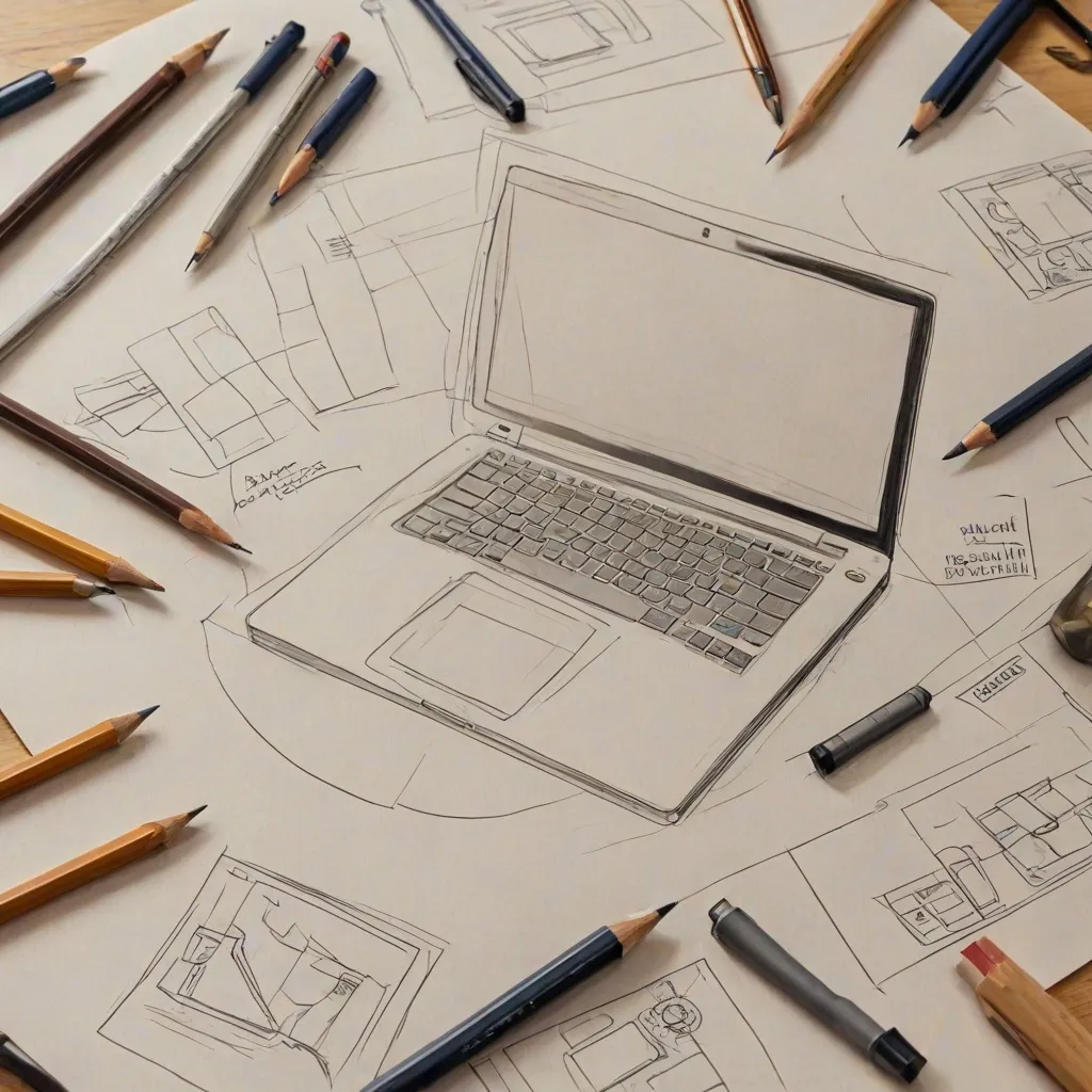 Jak krok po kroku narysować laptop? Prosta instrukcja.